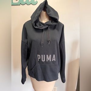 PUMA semi cropped hoodie.